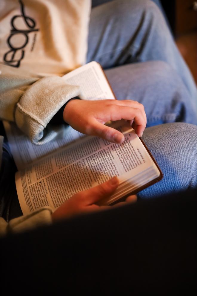 LEAP student reading
